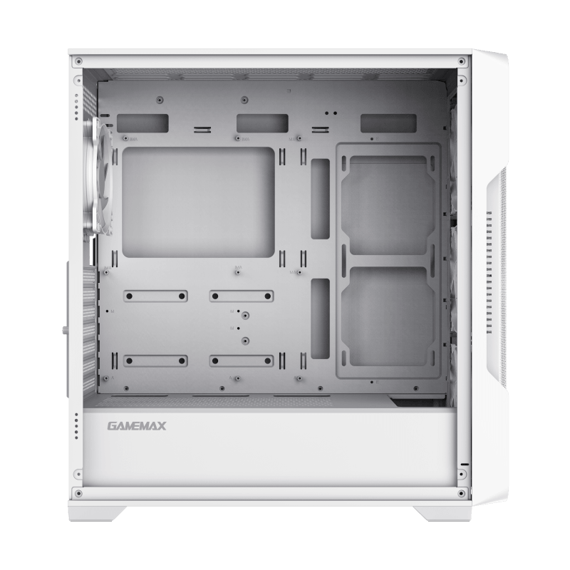 GameMax Siege White E-ATX Mid-Tower Gaming Case GameMax Siege White E-ATX Mid-Tower Gaming Case